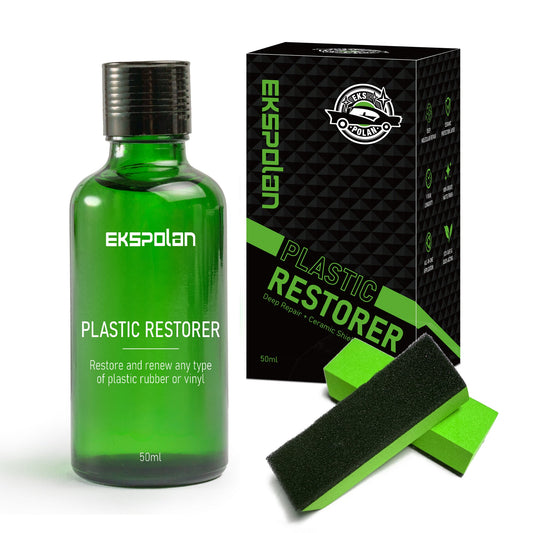 Revive Sun-Damaged Plastics with EKSPOLAN®’s Breakthrough Plastic Restorer + Ceramic Shield Technology
