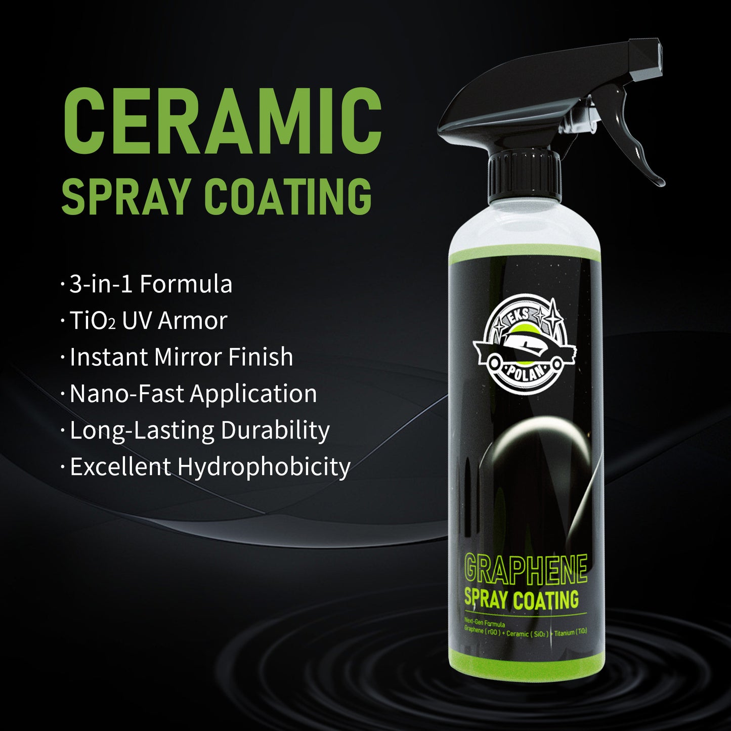 Graphene spray coating