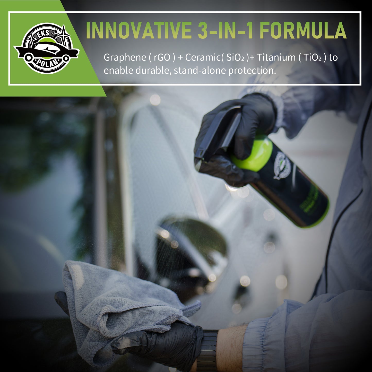 Graphene spray coating