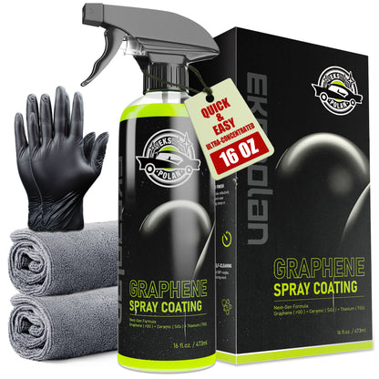 Graphene spray coating