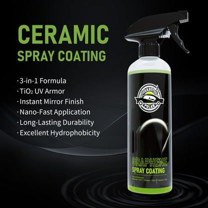 Graphene spray coating