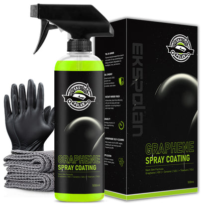 Graphene spray coating